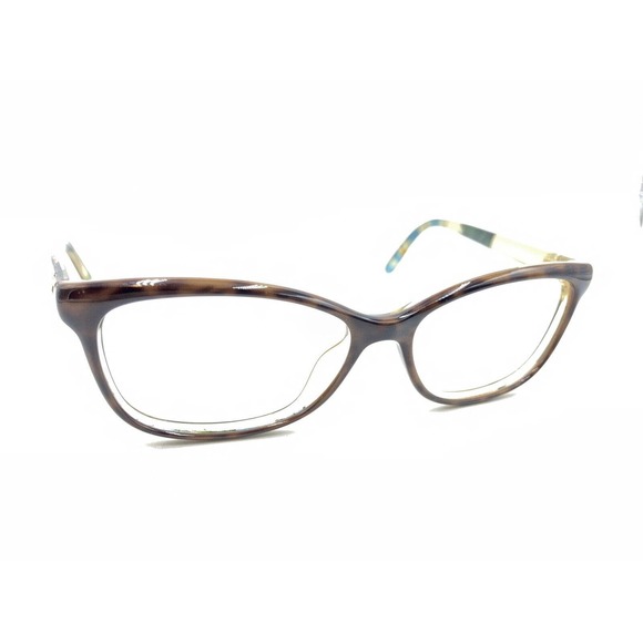 Gucci Tortoise Brown Cat Eye Eyeglasses Frames 54-15 140 Italy Designer Women - Picture 1 of 12